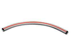 Symalit Kabelschutz-Bogen PE Chiaro 90° mit glatten Enden